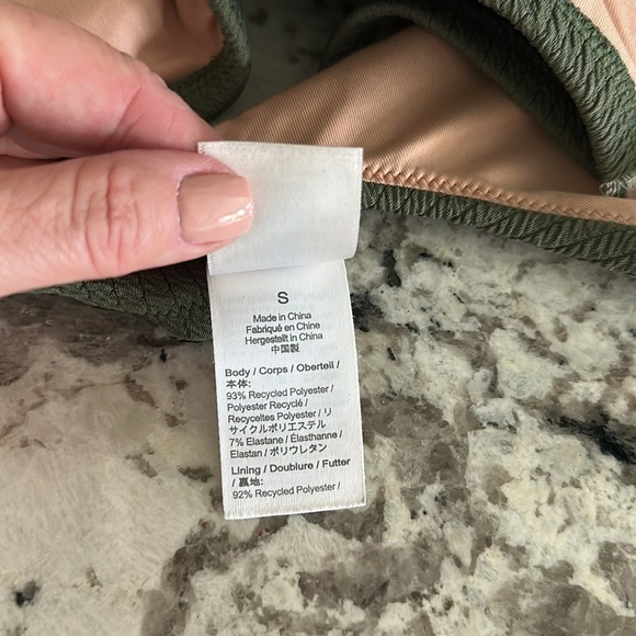 J. Crew Green and Textured Bikini Top - Picture 6 of 6